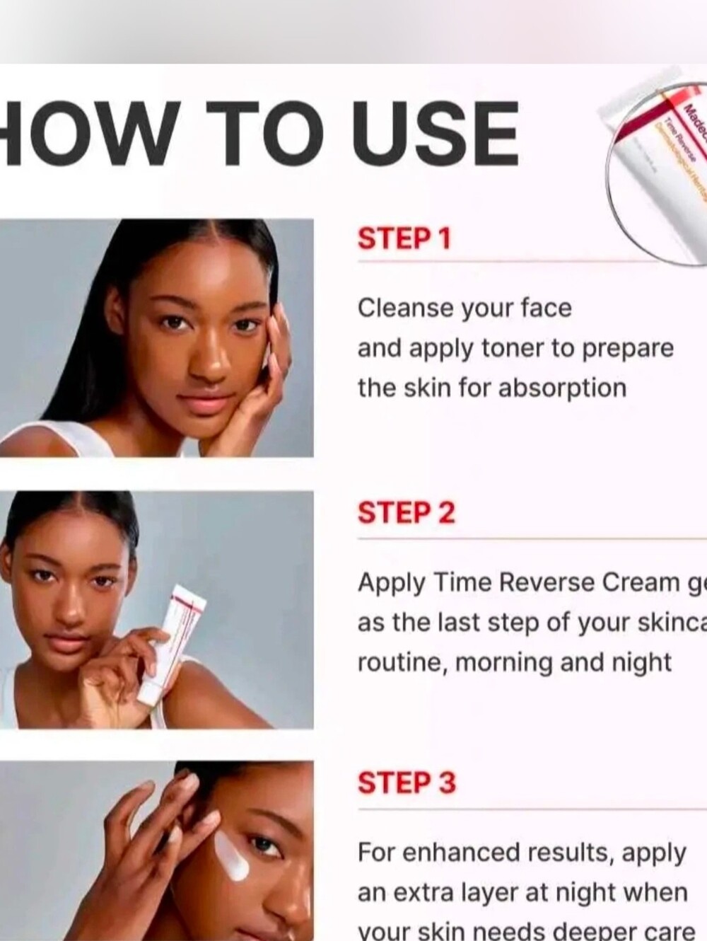 Time Reverse Moisturizer - White Tube - Picture 8 of 8